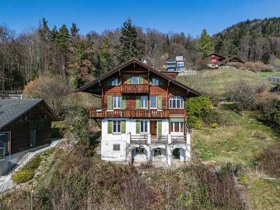 Chalet mit Potenzial für neue Wohnideen