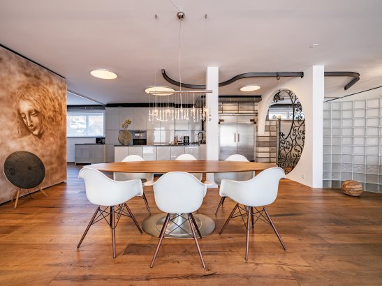 Loft-Lifestyle trifft ländliche Idylle